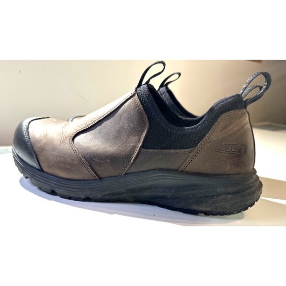 Keen Utility Mens Slip On Work Boots Light Brown Color Leather Size 11.5 main image 10
